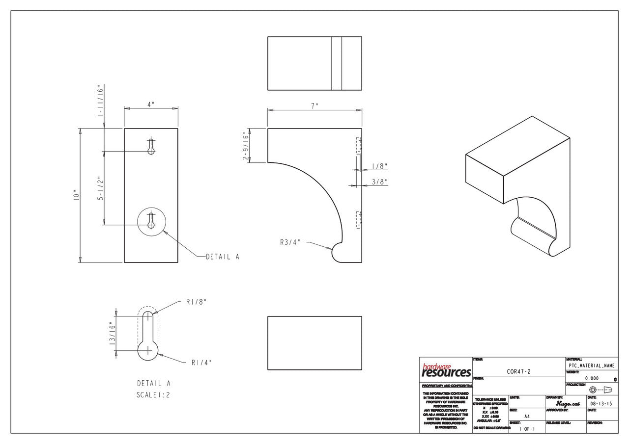 Specification Drawing