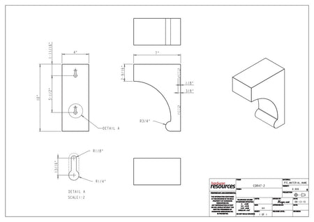 Specification Drawing