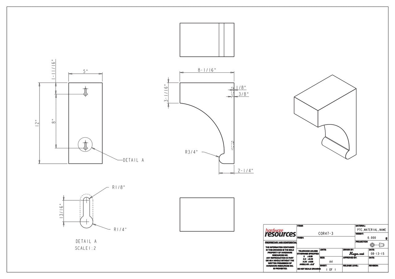 Specification Drawing