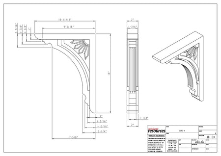 Specification Drawing