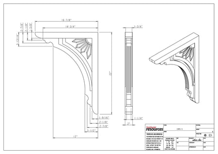 Specification Drawing