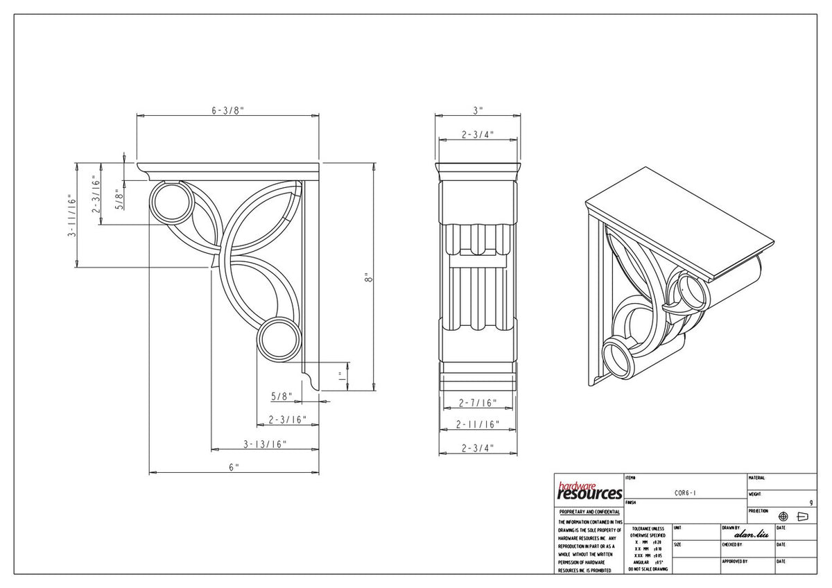 Specification Drawing