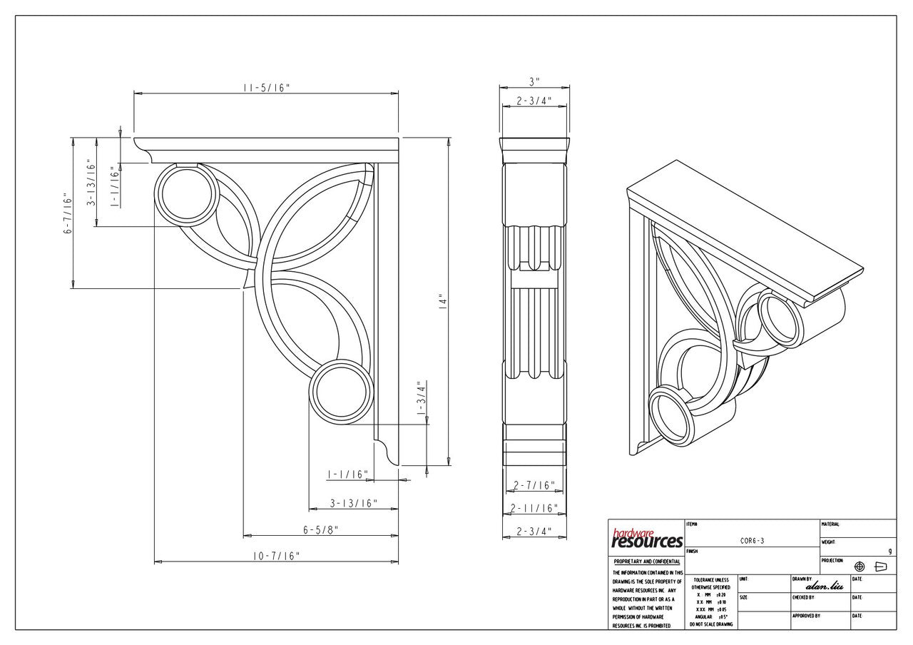 Specification Drawing
