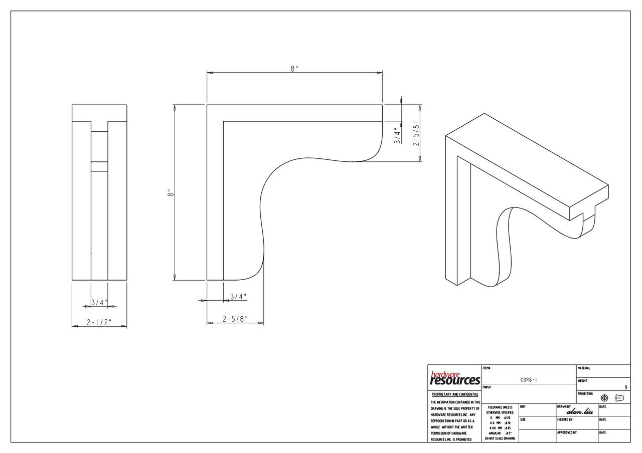 Specification Drawing