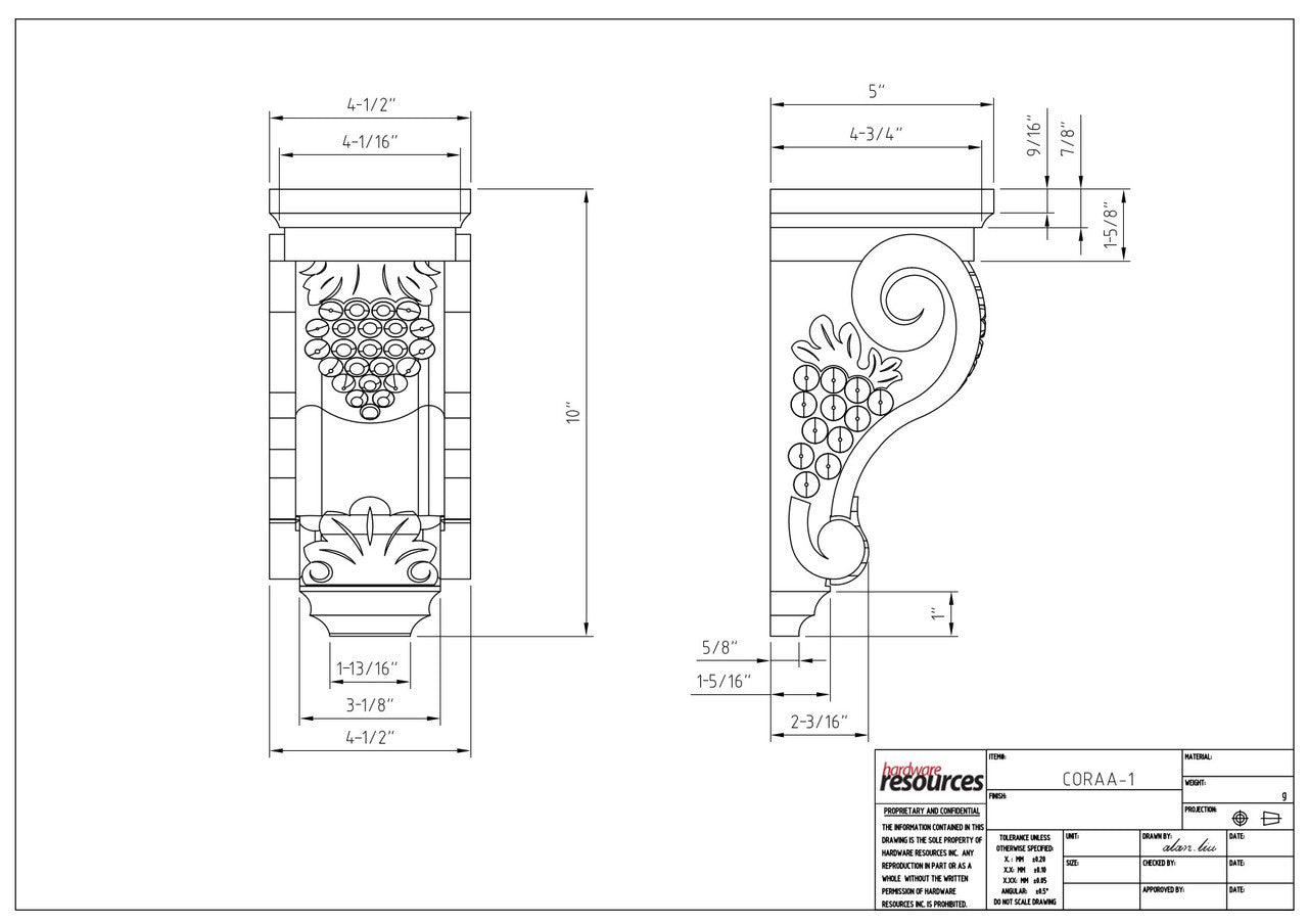 Specification Drawing