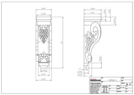 Specification Drawing