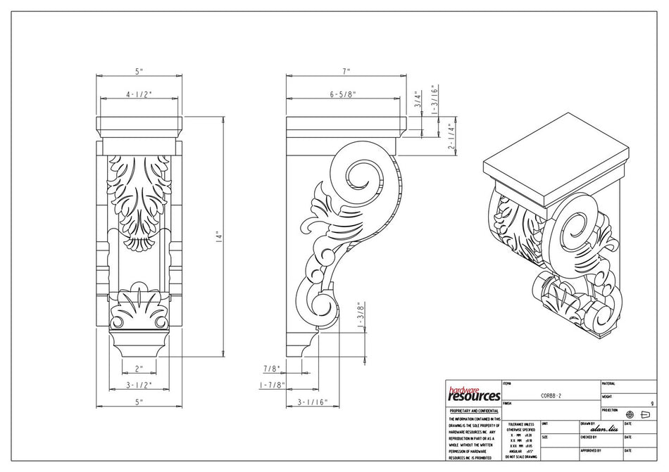 Specification Drawing
