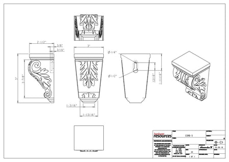 Specification Drawing