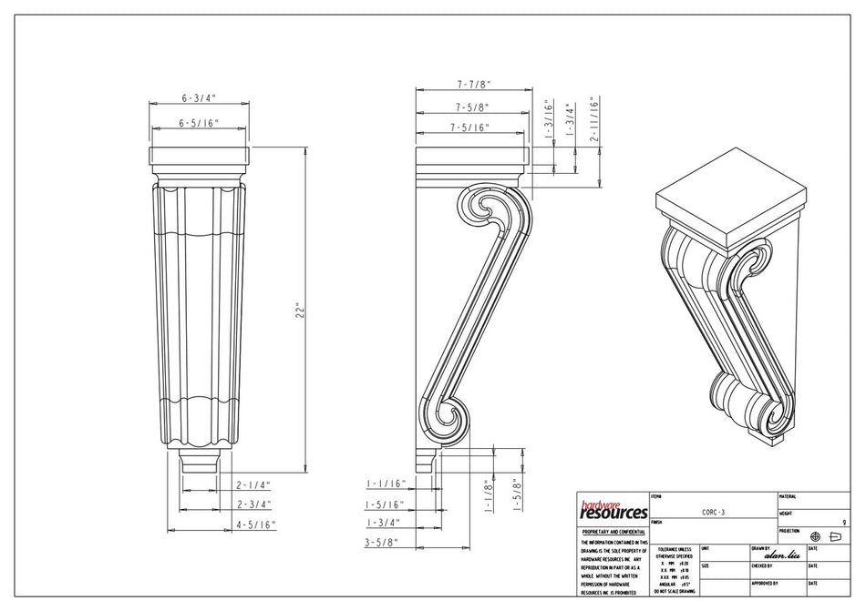 Specification Drawing