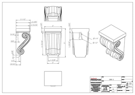 Specification Drawing
