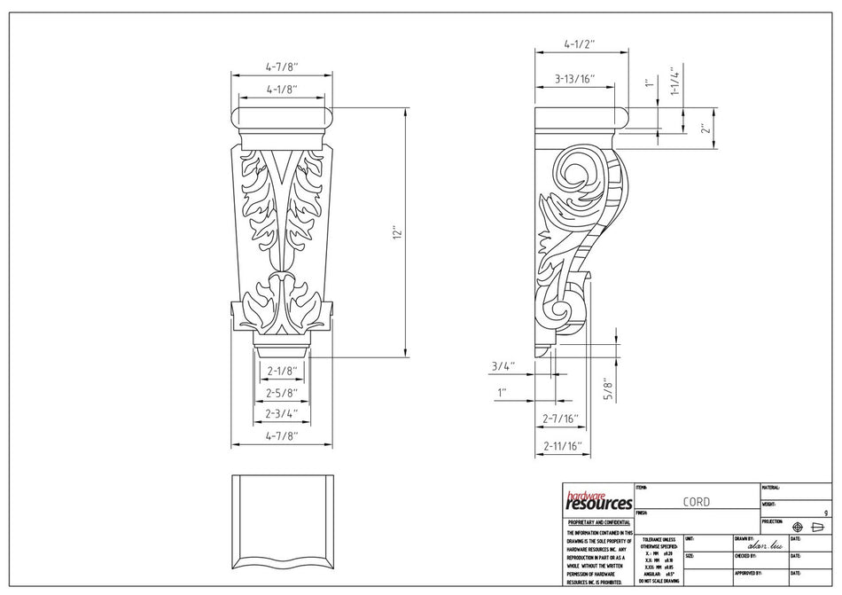 Specification Drawing