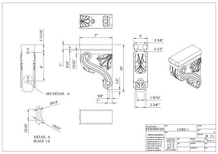 Specification Drawing