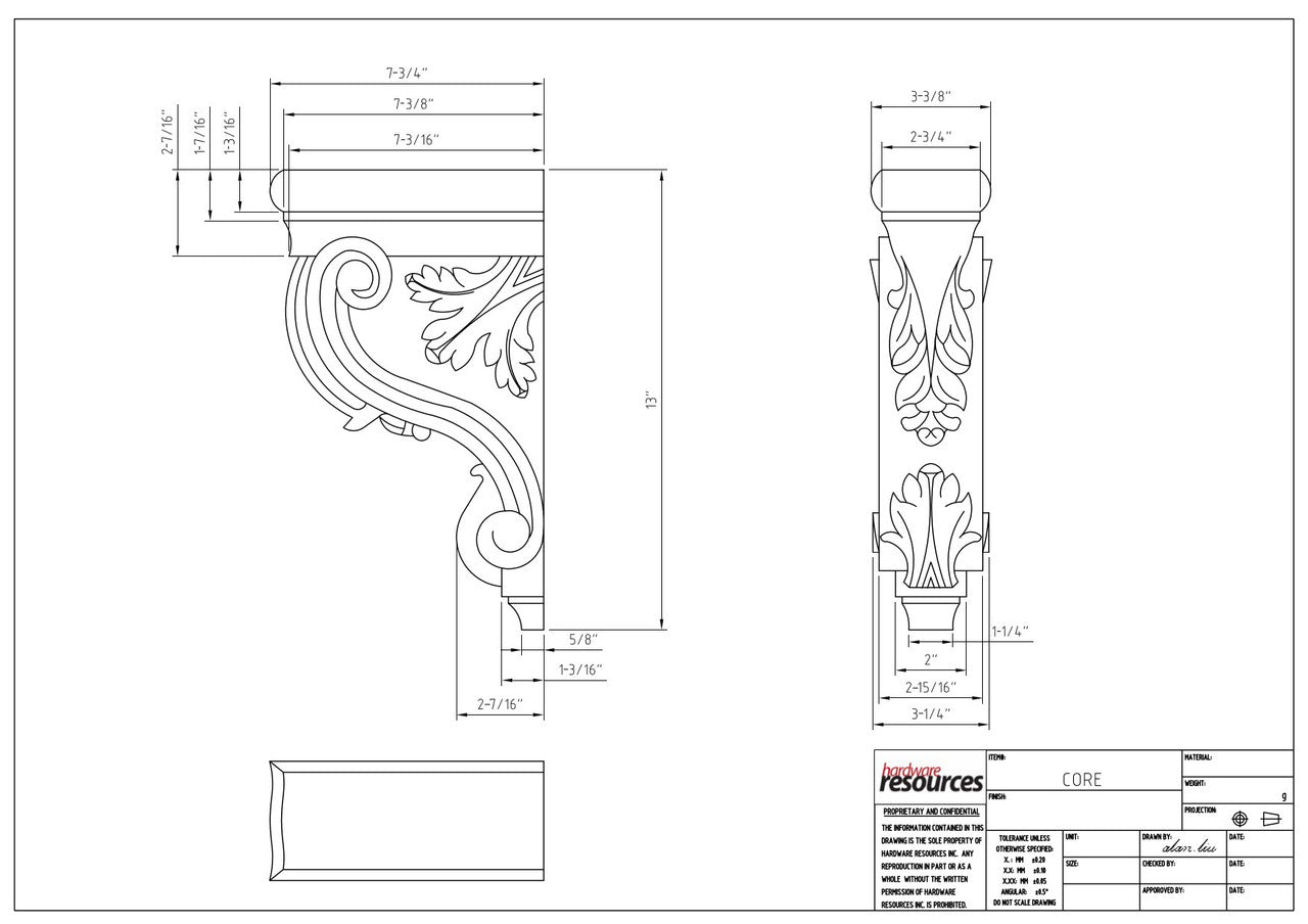 Specification Drawing