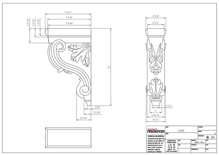 Specification Drawing