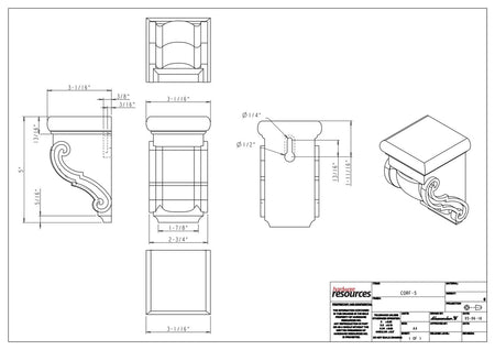 Specification Drawing