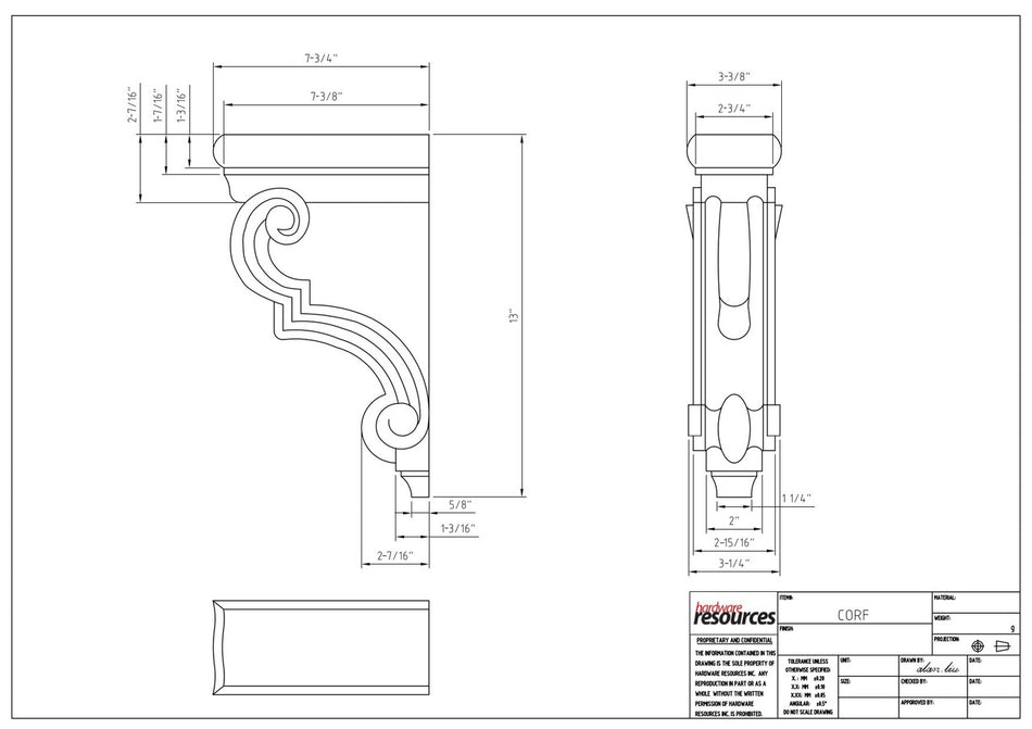 Specification Drawing