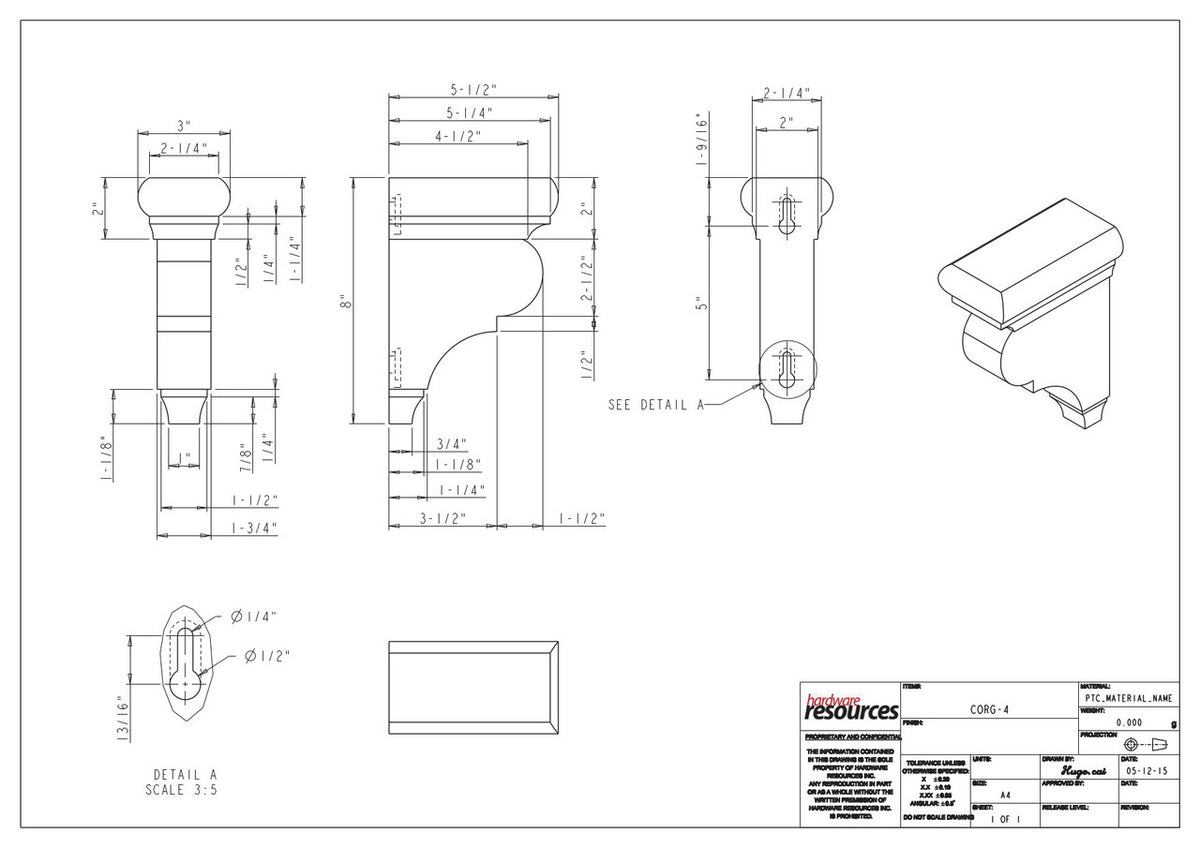 Specification Drawing