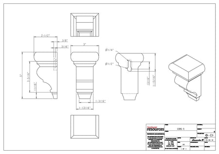 Specification Drawing