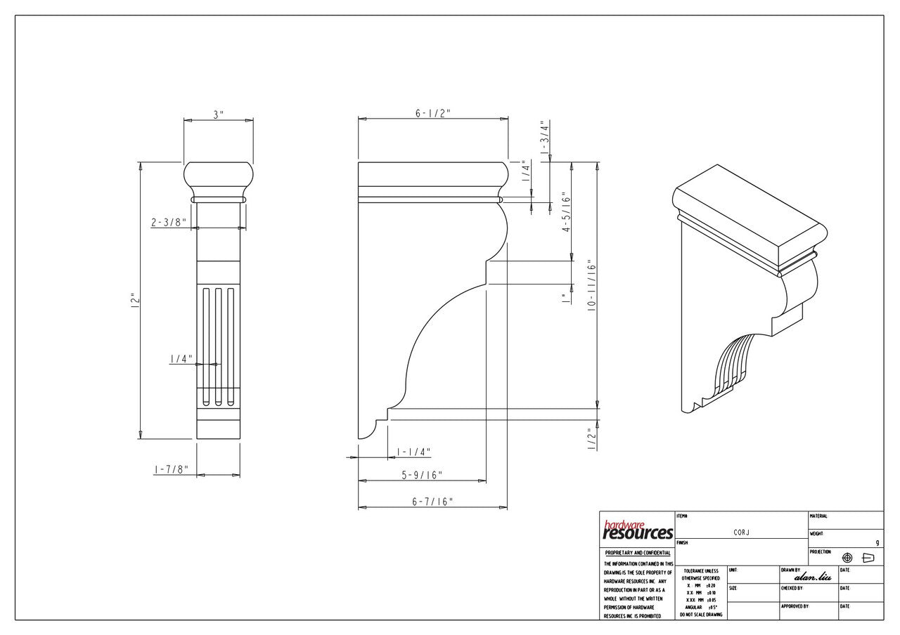 Specification Drawing