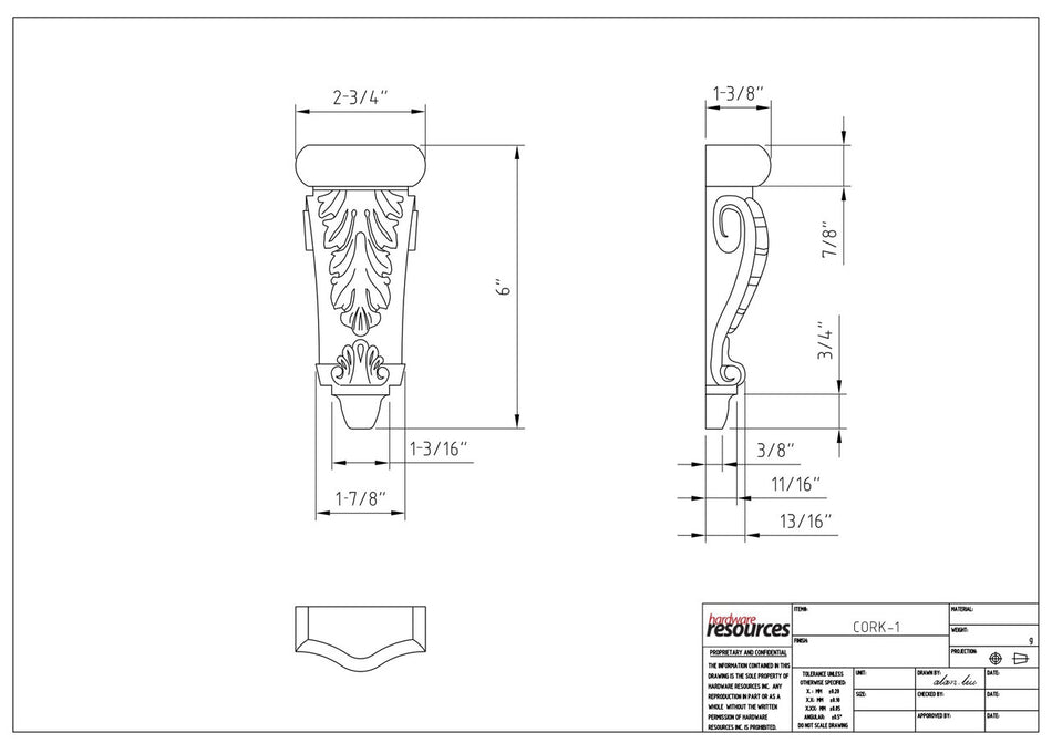 Specification Drawing
