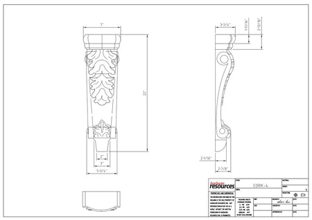 Specification Drawing