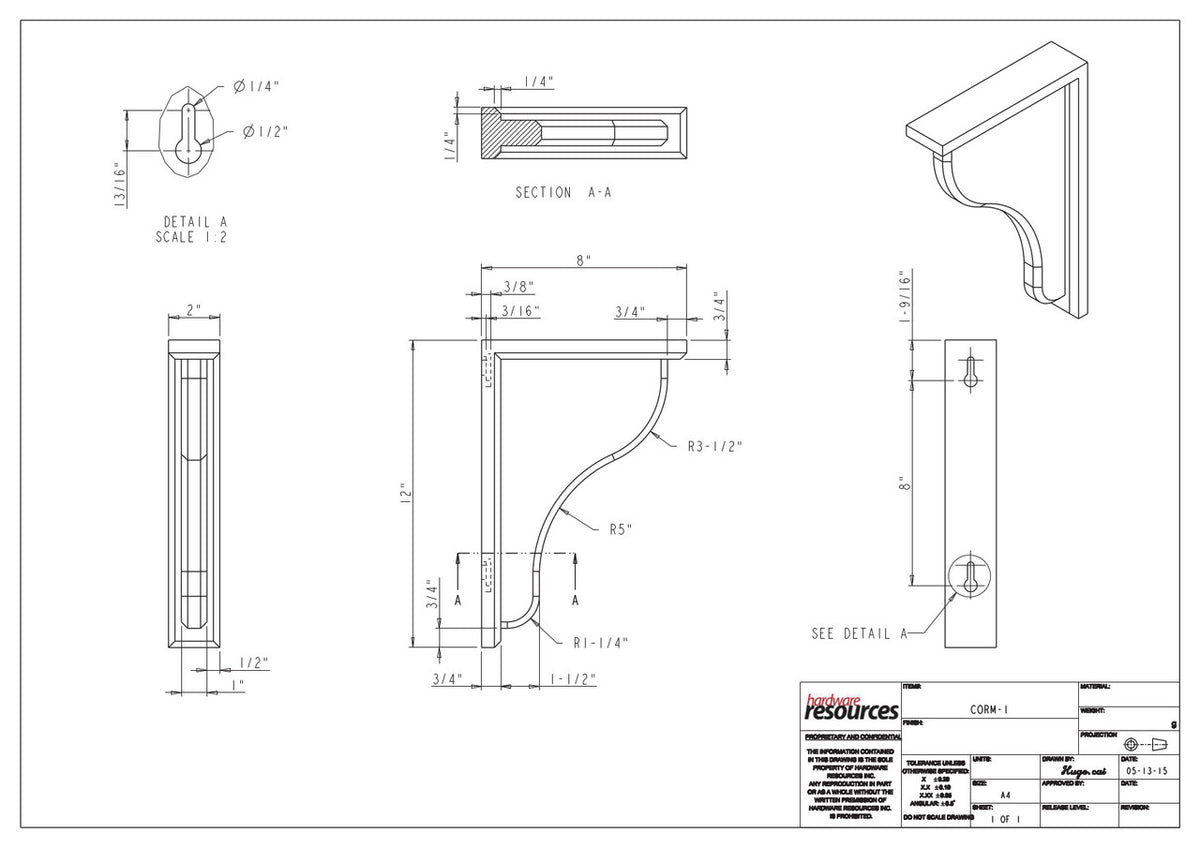 Specification Drawing