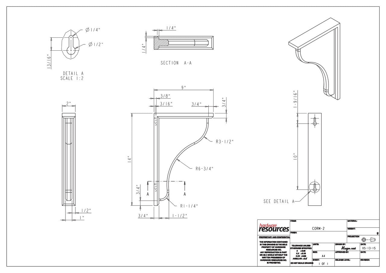 Specification Drawing