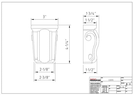 Specification Drawing