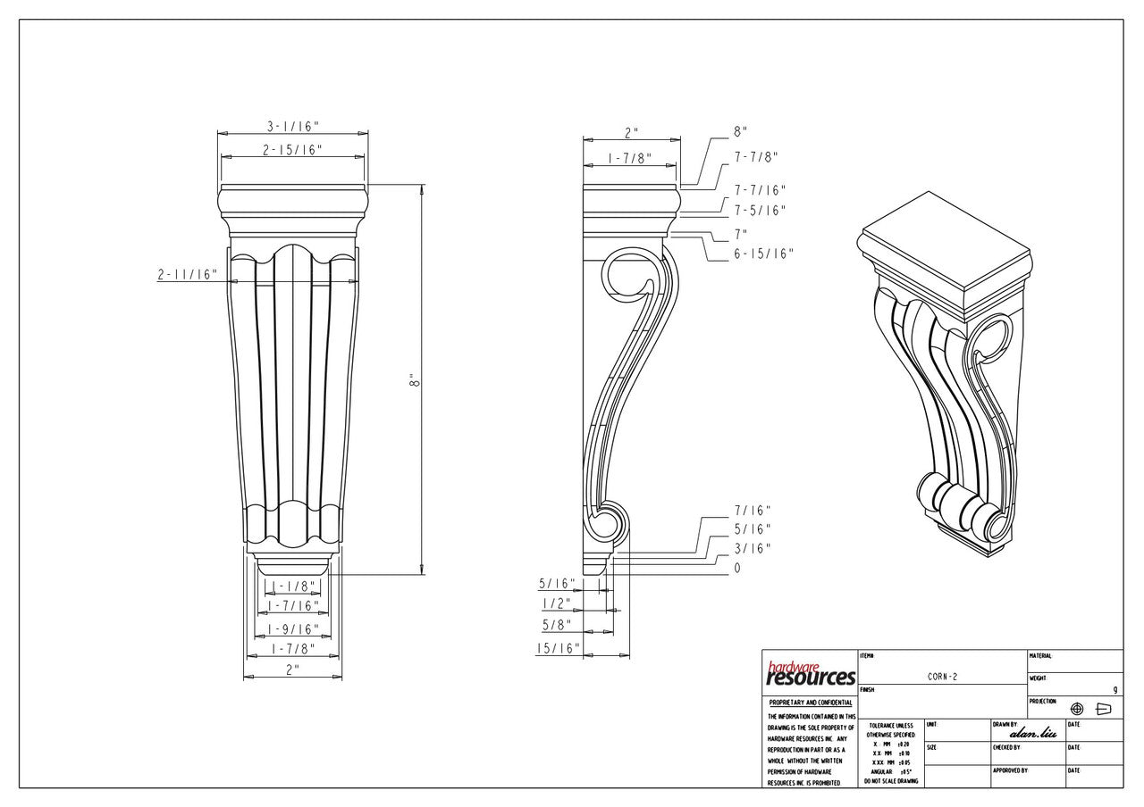 Specification Drawing