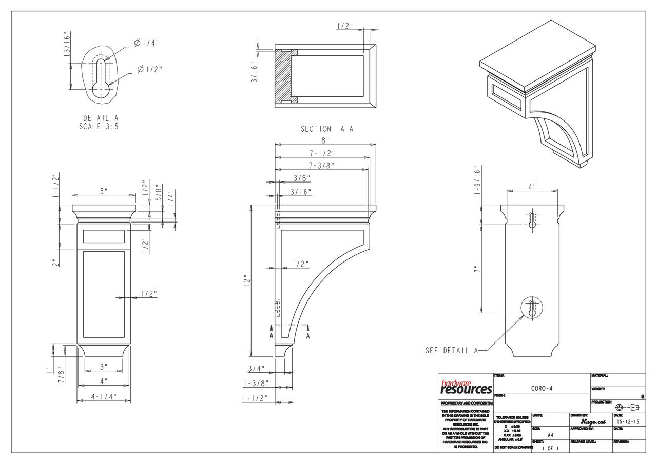 Specification Drawing