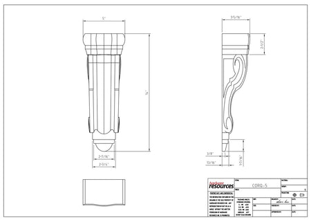 Specification Drawing