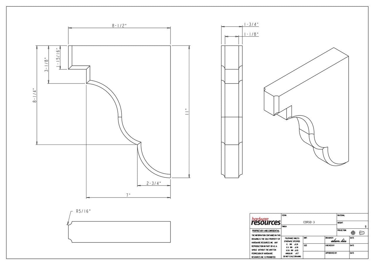 Specification Drawing