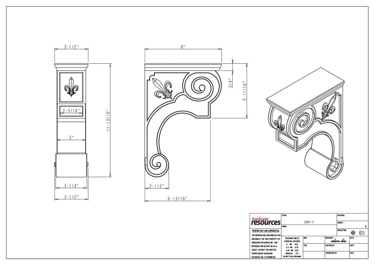 Specification Drawing