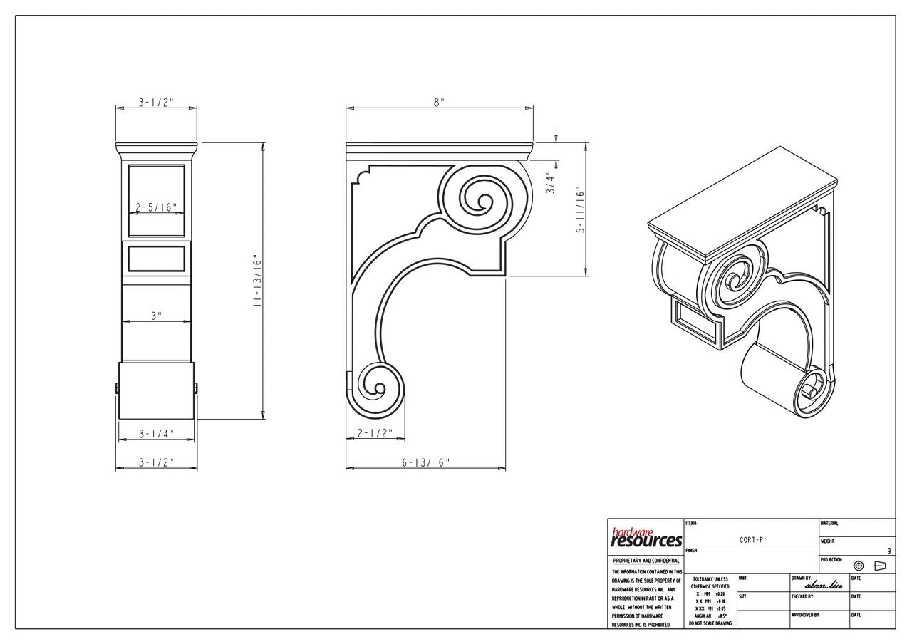 Specification Drawing