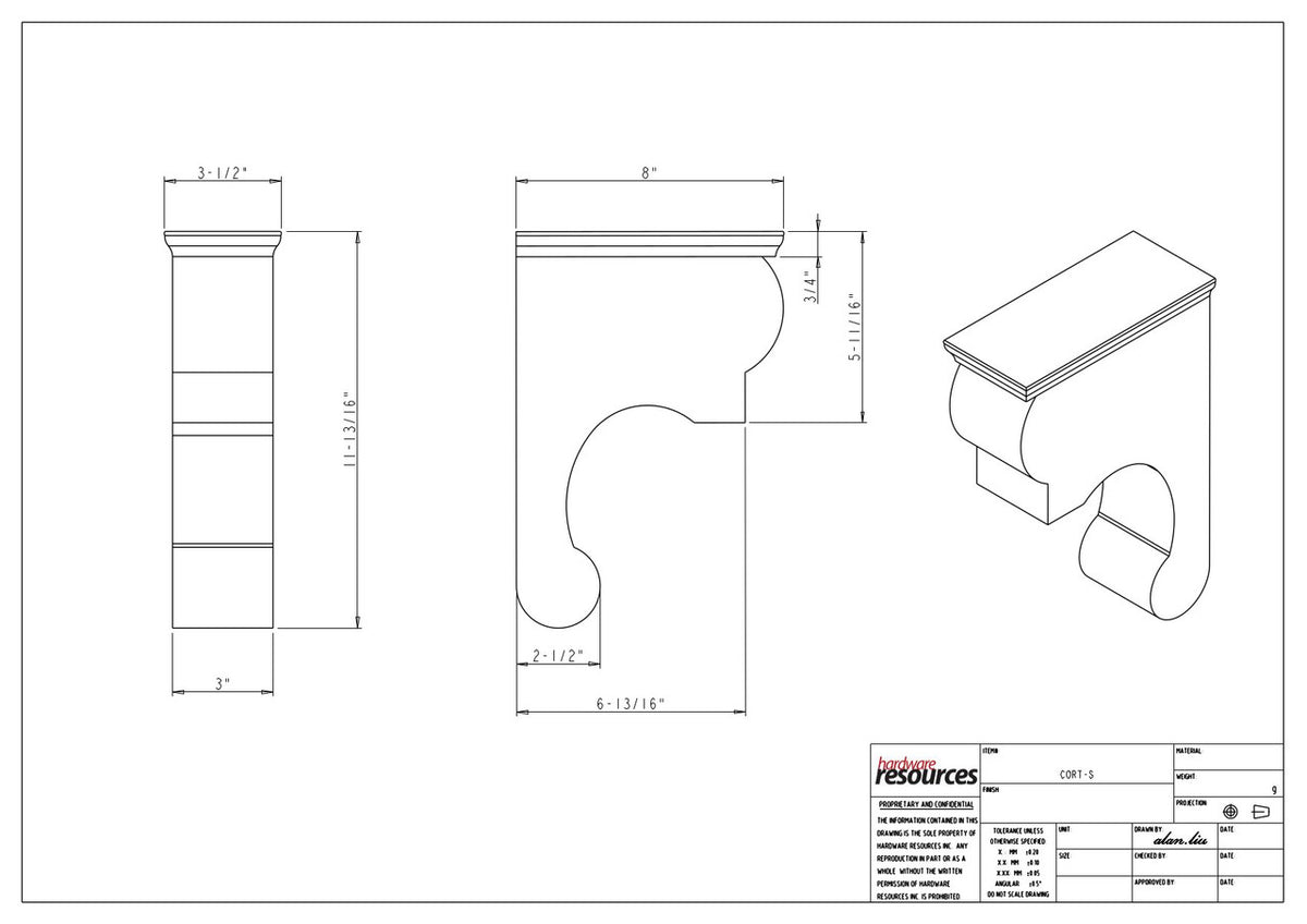 Specification Drawing