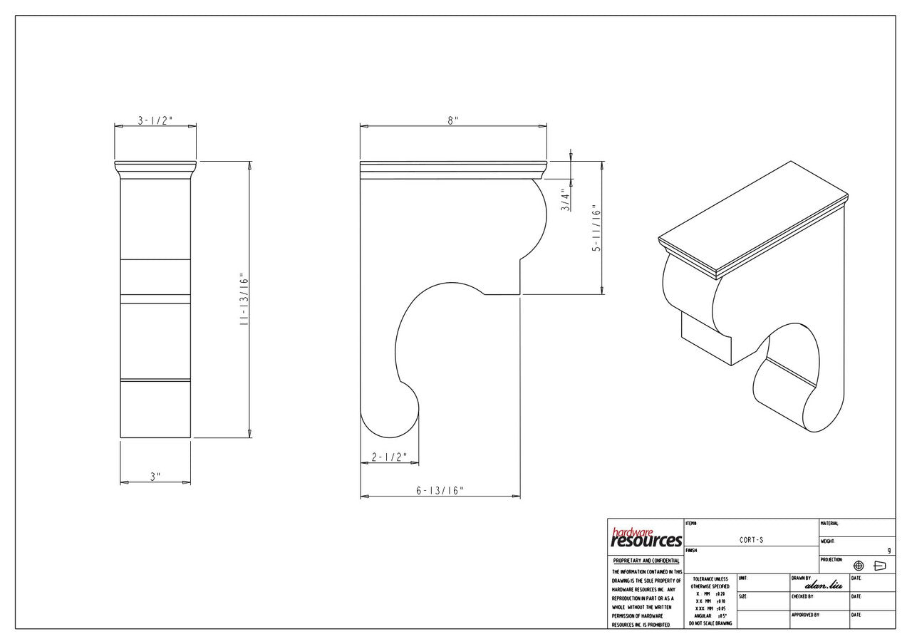 Specification Drawing