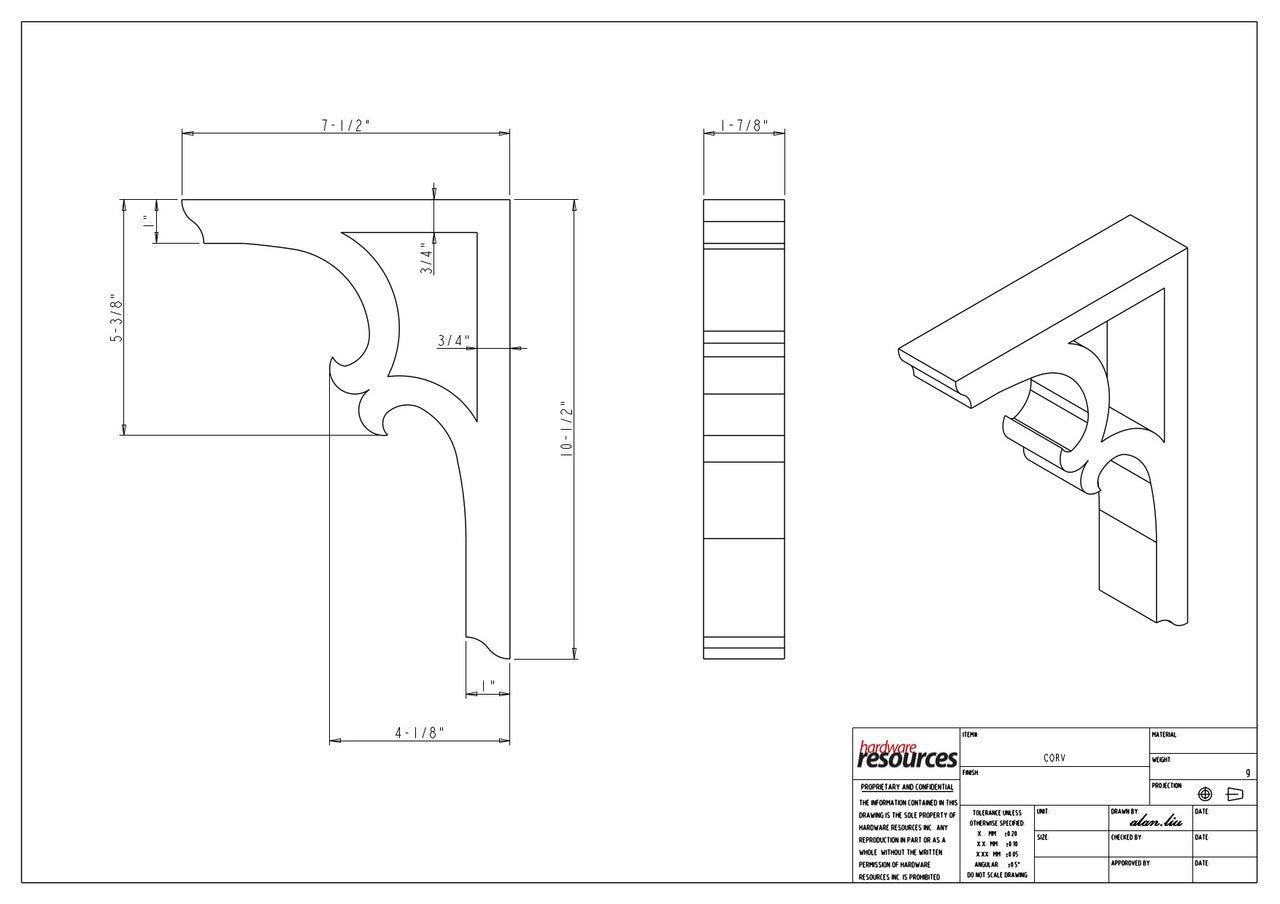 Specification Drawing