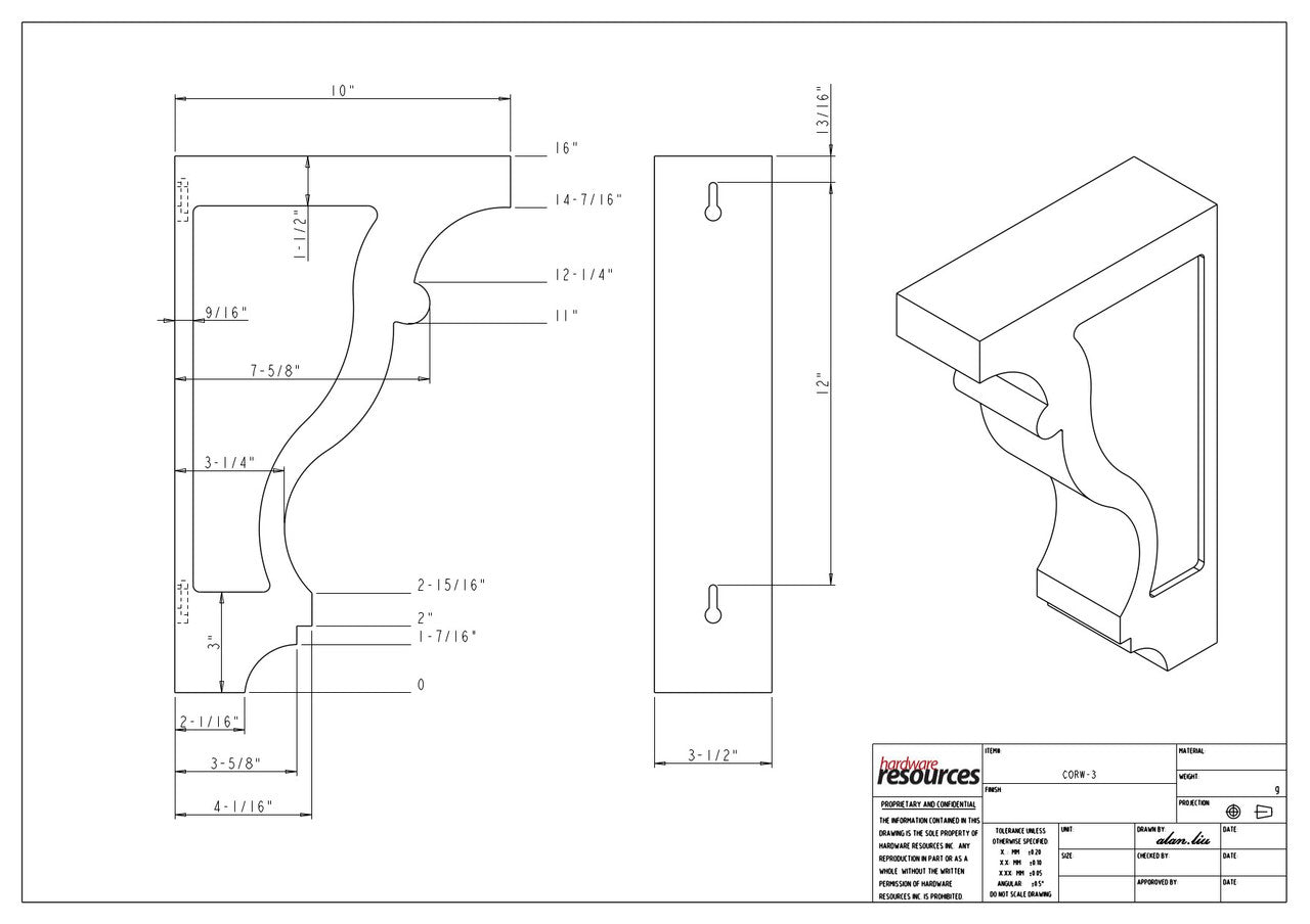 Specification Drawing