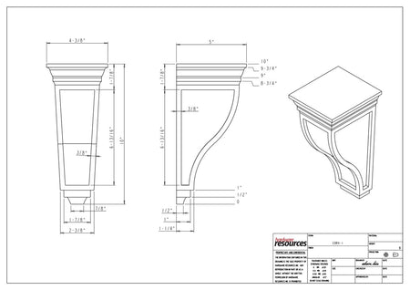 Specification Drawing