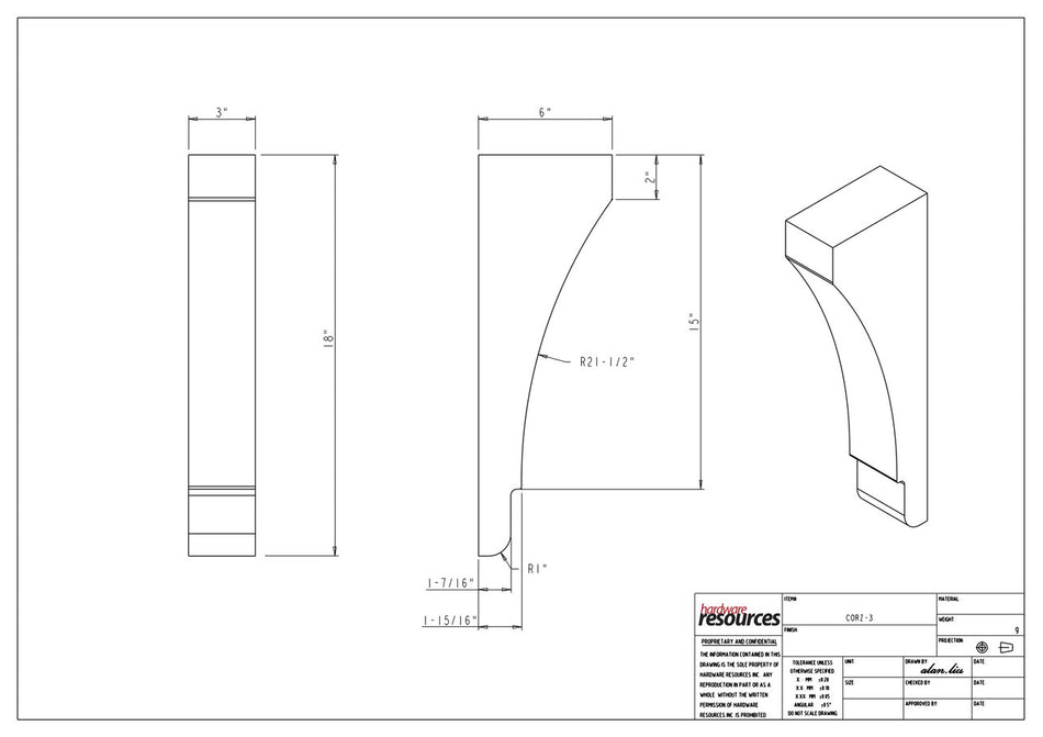 Specification Drawing