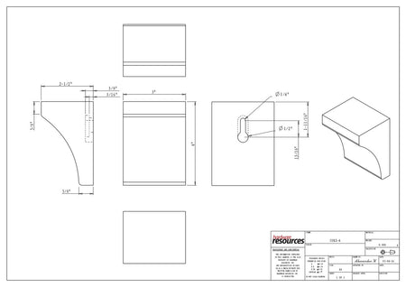Specification Drawing