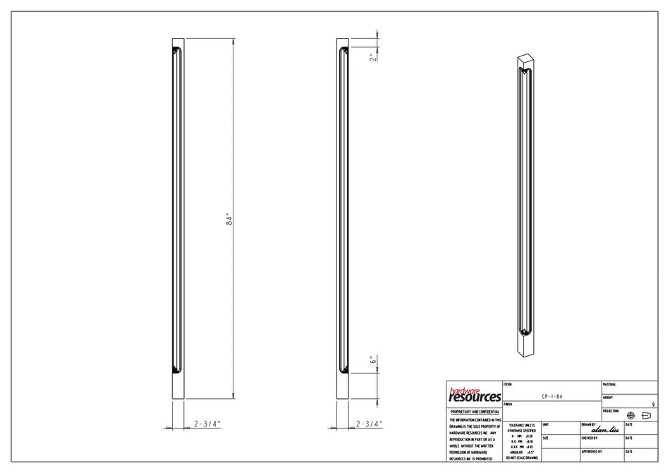 Specification Drawing