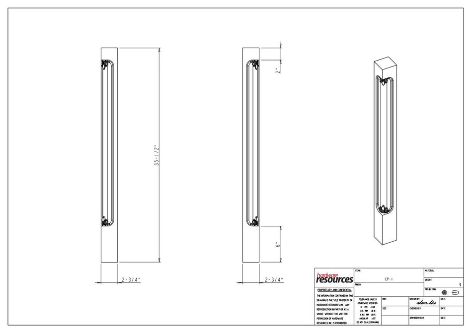 Specification Drawing