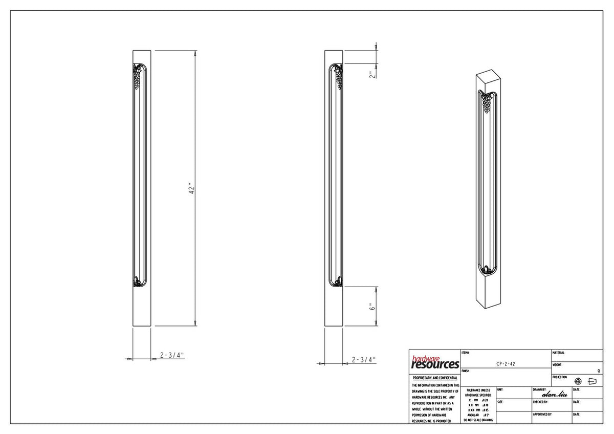 Specification Drawing