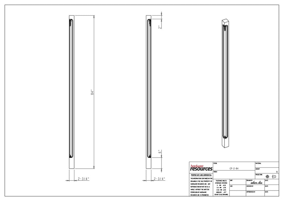 Specification Drawing