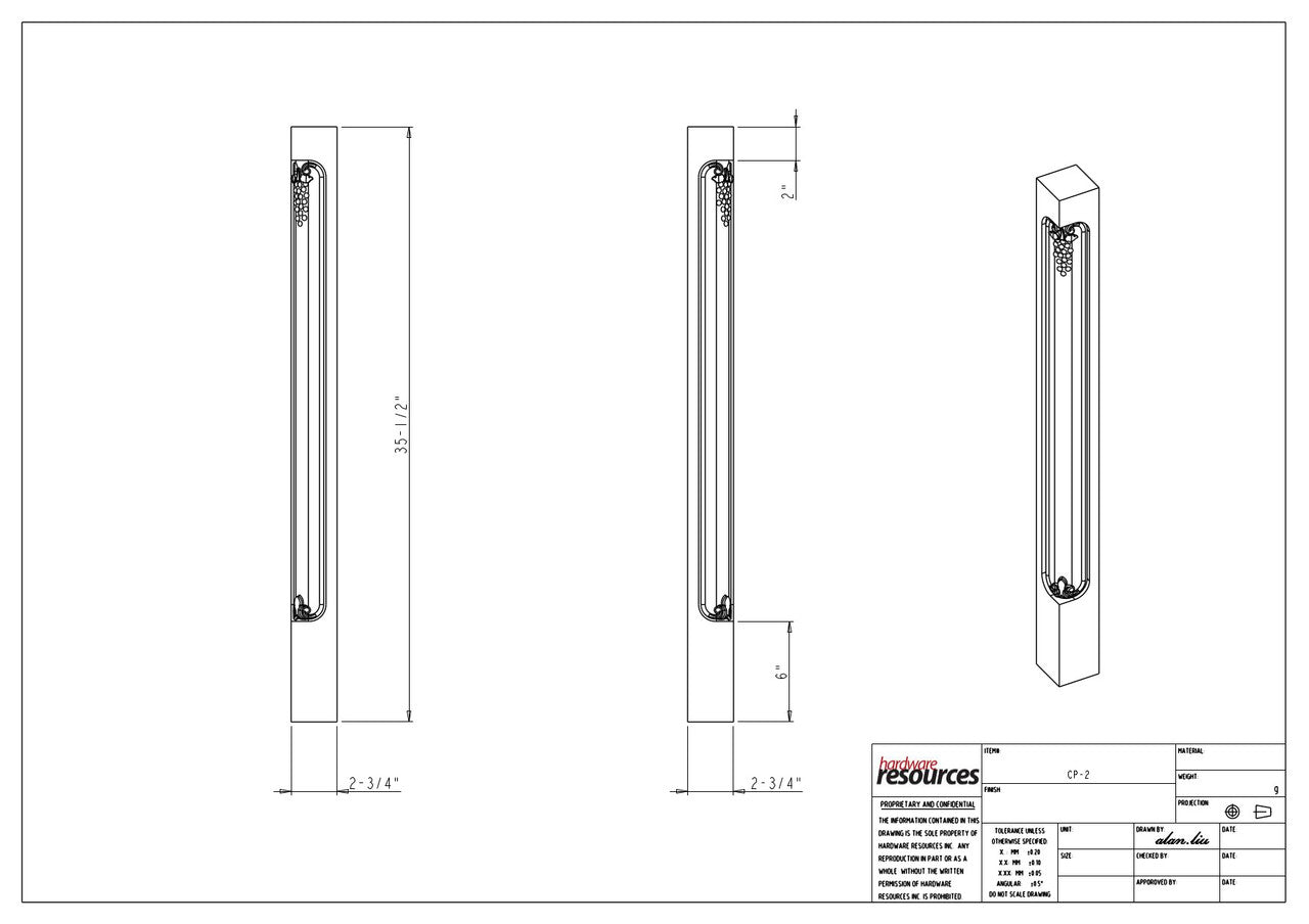 Specification Drawing