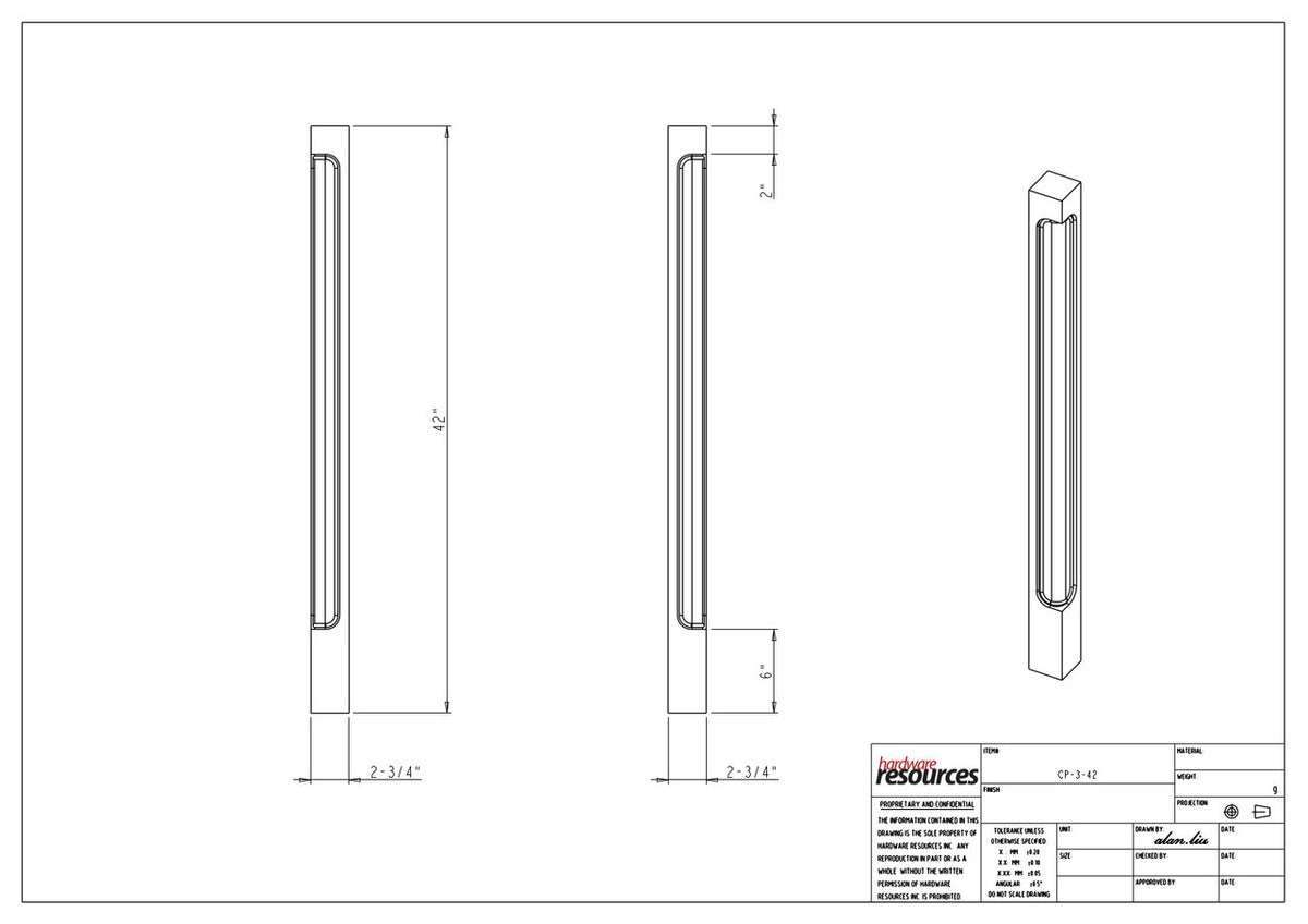 Specification Drawing