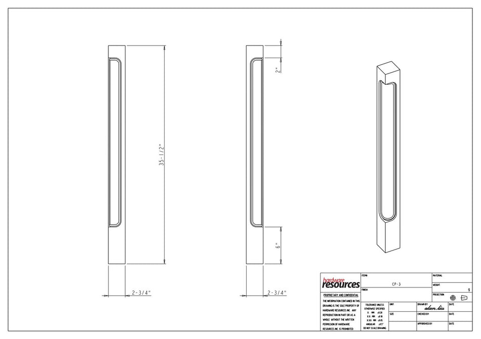 Specification Drawing
