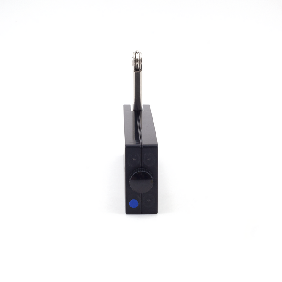 Sugatsune CSD-10-TV-M-BL: Compact Medium Soft-Down Lid Stay - Black