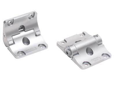 Sugatsune HG-CSH63AM: Detent Hinge w/Counter-Clockwise Damper - Silver
